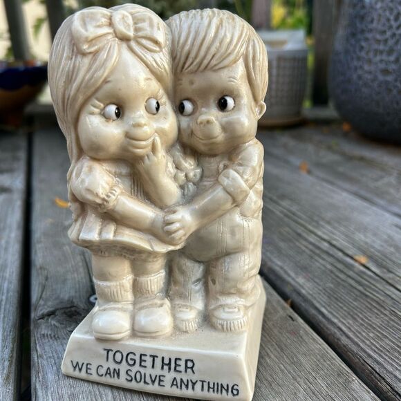 VINTAGE 1970 W&R BERRIES FIGURE "Together WE CAN SOLVE Anything" - Picture 5 of 15
